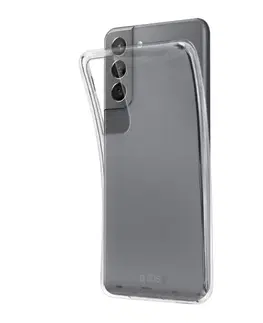 Puzdrá na mobilné telefóny Zadný kryt SBS Skinny pre Samsung Galaxy S22, transparent TESKINSAS22T