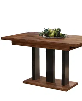 Jedálenské stoly Stôl Appia 210 mat čierna noha dub stirling