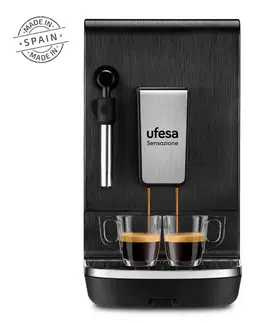 Automatické kávovary Ufesa Sensazione automatický kávovar, čierna