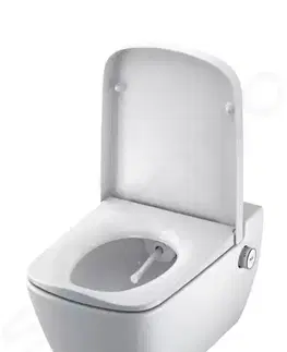 Záchody GEBERIT - Kombifix Modul na závesné WC s tlačidlom Sigma01, lesklý chróm + Tece One - sprchovacia toaleta a doska, Rimless, SoftClose 110.302.00.5 NT2
