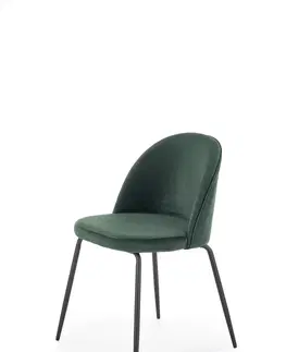 Jedálenské stoličky a kreslá Jedálenská stolička K314 Halmar Zelená