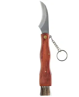 poľovníc Skladací hubársky nôž dlhý 7 cm z nehrdzavejúcej ocele