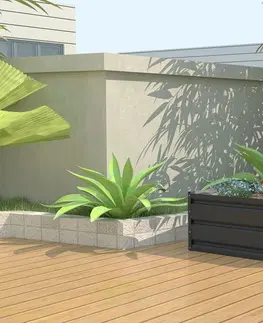 Záhradné kvetináče ArtRoja Vyvýšený plechový záhon | 80x60cm