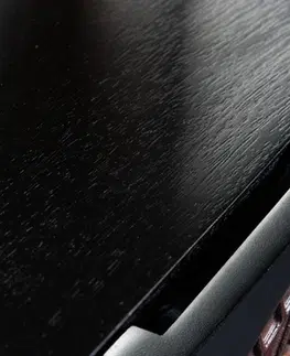 Komody LuxD Dizajnová komoda Fernanda 160 cm čierne mango