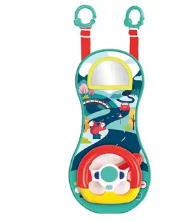 Hudobné hračky LUDI - Hrací pultík do auta s volantom