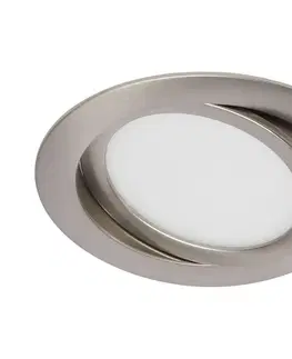 Svietidlá Briloner Briloner 7116-412 - LED Kúpeľňové podhľadové svietidlo FLAT IN LED/9W/230V IP23 