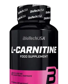 L-karnitín L-Carnitine 1000 - Biotech USA 30 tbl