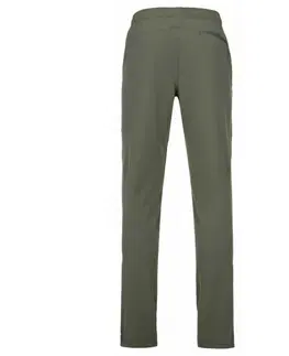 Pánské nohavice Pánske outdoorové oblečenie nohavice Kilpi ARANDI-M khaki XS