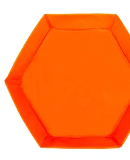 plávanie Skladací bazénik Tidipool s priemerom 65 cm oranžový