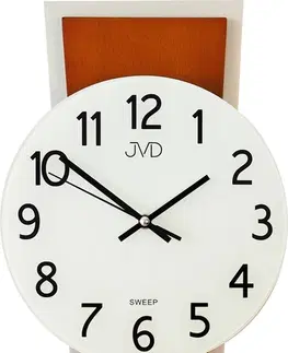 Hodiny Dizajnové kyvadlové nástenné hodiny JVD NS17020 / 41, 63cm