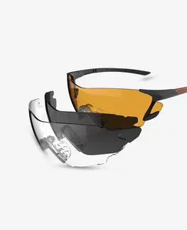 okuliare Súprava ochranných okuliarov na Ball Trap 3 vymeniteľné sklá