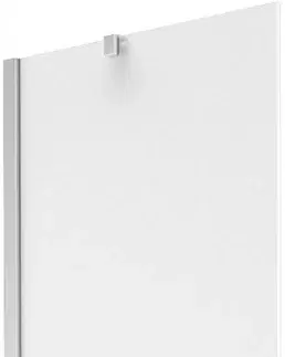 Sprchové dvere MEXEN/S - Next vaňová zástena FIX 60 x 150 cm, dekor, chróm 895-060-000-00-30-01