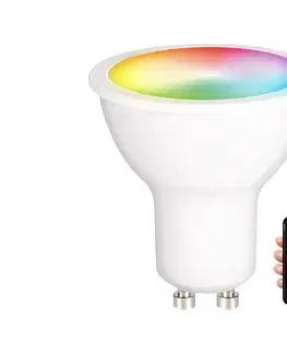 Žiarovky  LED RGB Stmievateľná žiarovka GU10/5W/230V 2700-6500K Wi-Fi Tuya 