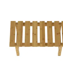 Vírivé bazény Príručný stolík k vírivke v tvare obdĺžnika, prírodný bambus, VIREO TYP 4