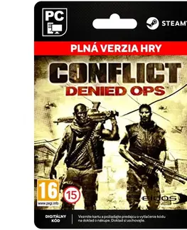 Hry na PC Conflict: Denied Ops [Steam]