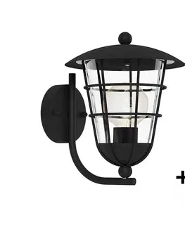 Záhradné lampy Eglo Eglo 94834 - LED Vonkajšie svietidlo PULFERO 1xE27/8,5W/230V IP44 
