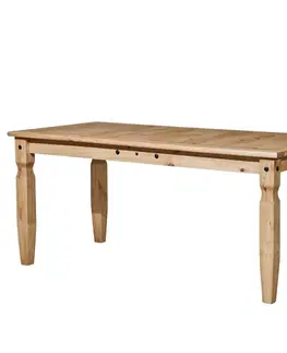 Jedálenské stoly Jedálenský stôl CORONA vosk 16110