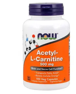 L-Karnitín NOW Foods Acetyl L-Karnitín 500 mg