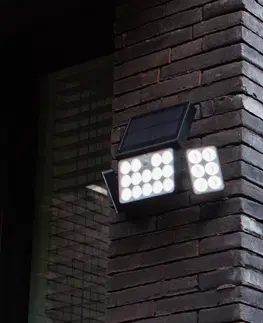 SmartHome vonkajšie svietidlá nástenné LUTEC connect Solárne vonkajšie LED svietidlo Tuda 32,1 cm