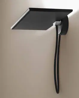 Nástenné svietidlá ICONE ICONE GiuUp LED umývačka stien decentralizovaná 40W, čierna