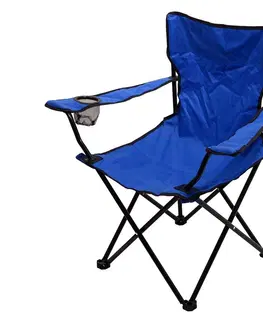 Outdoorové vybavenie Cattara Židle kempingová skládací BARI modrá 