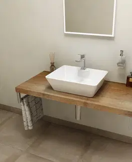 Kúpeľňa SAPHO - AVICE doska 90x50cm, Old wood AV098