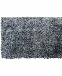 Koberce a koberčeky KONDELA Vilan koberec 80x150 cm čierna / krémová