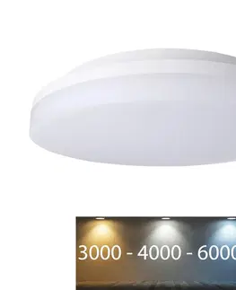 Svietidlá Rabalux Rabalux - LED Kúpeľňové stropné svietidlo LED/24W/230V IP54 3000K/4000K/6000K 