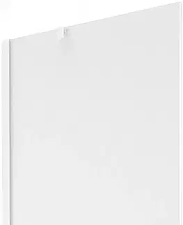 Sprchové dvere MEXEN/S - Next vaňová zástena FIX 70 x 150 cm, dekor, biela 895-070-000-00-30-20