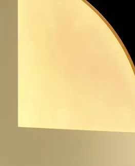 Nástenné svietidlá Maytoni Maytoni Jupiter nástenné LED svetlo zlatá Ø 25cm