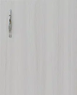 Kuchynské skrinky horná vysoká výklopná skrinka š.50, v.46, Modena W5046, grafit / jaseň