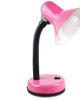 Lampy  Stolná lampa SMIESZEK 1xE27/40W/230V ružová 