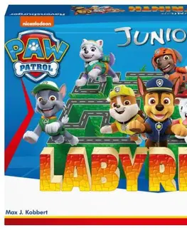 Hračky rodinné spoločenské hry RAVENSBURGER - Labyrinth Junior Labková Patrola
