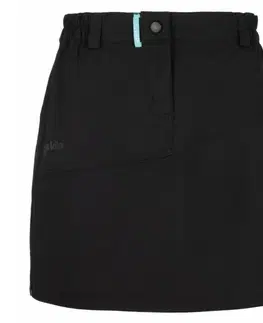 Dámske sukne Dámska outdoorová sukne Kilpi ANA-W čierna 40
