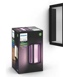 LED osvetlenie Philips Philips 17429/30/P7 - LED RGB Vonkajšie svietidlo Hue IMPRESS 2xLED/8W/230V IP44 