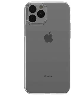 Puzdrá na mobilné telefóny Zadný kryt Devia Naked TPU pre Apple iPhone 11 Pro, transparená 6938595319891