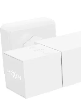 Kúpeľňové batérie MEXEN - Cube termostatická sprchová batéria biela 77200-20