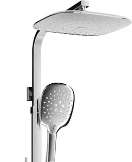 Sprchy a sprchové panely MEXEN/S - CQ22 vaňový stĺp s termostatickou batériou, chróm 779102295-00
