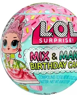 Hračky bábiky MGA - L.O.L. Surprise! Narodeninová bábika s tortou, PDQ