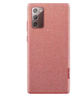 Puzdrá na mobilné telefóny Puzdro Samsung Kvadrat Cover pre Galaxy Note 20 - N980F, red (EF-XN980FRE) - OPENBOX (Rozbalený tovar s plnou zárukou) EF-XN980FREGEU