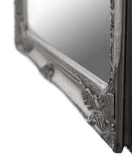 Zrkadlá Zrkadlo, strieborný drevený rám, MALKIA TYP 6