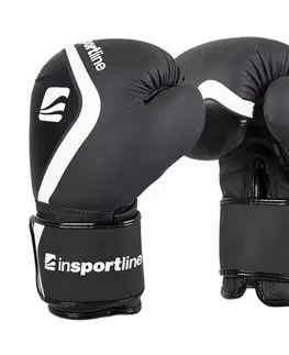 Boxerské rukavice Boxerské rukavice inSPORTline Shormag čierna - 4 oz