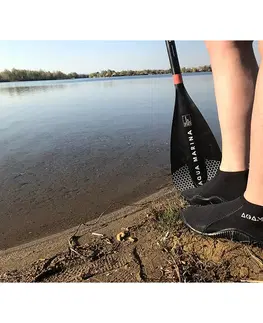 Obuv na otužovanie Neoprénové topánky Agama Rock 3,5 mm čierna - 45