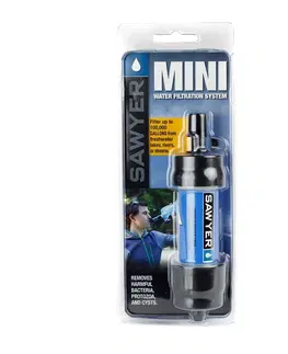 Fľaše na pitie Vodný cestovný filter Sawyer SP128 Mini modrý