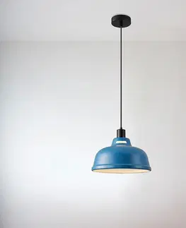 Moderné lampy do obývačky Luster 2200011-BL NAVY BLUE E27 LW1