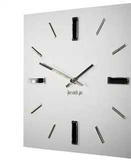 Hodiny Nástenné hodiny Brilliant Flexistyle z118-2, 30cm biela