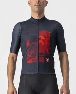 Cyklistické dresy Castelli 13 Screen Jersey M XL