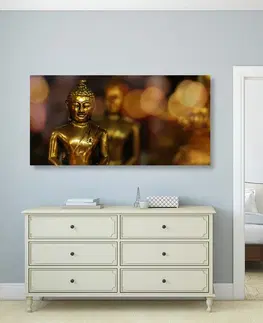 Obrazy Feng Shui Obraz Budha s abstraktným pozadím
