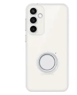 Puzdrá na mobilné telefóny Zadný kryt Clear Gadget pre Samsung Galaxy S23 FE, transparentná (s odnímateľným úchytom) EF-XS711CTEGWW