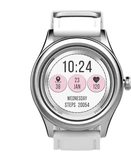 Inteligentné hodinky Carneo Prime GTR dámske, strieborné